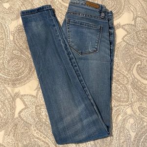 BLANK NYC Distressed Skinny Jeans